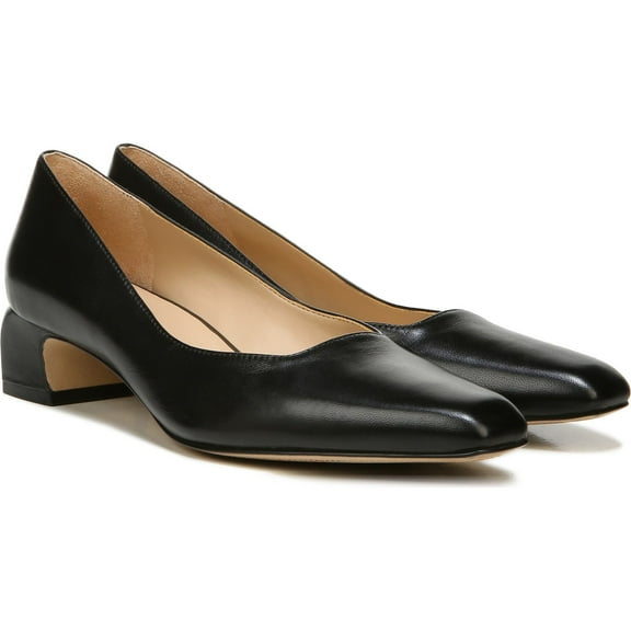 Naturalizer Women's Florence Slip-ons Pumps Black Leather 6M