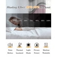 thumbnail image 5 of Blackout Curtains for Bedroom, Pink Gray Ombre Room Darkening Window Drapes for Living Room, Geometric Modern Abstract Moire Art Thermal Insulated Grommet Curtains, 42x84 inch, 2 Panels, 5 of 9
