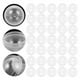 thumbnail image 2 of 50 cápsulas vacías para máquinas expendedoras de juguetes, cápsulas redondas transparentes., 2 of 7