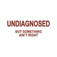 thumbnail image 2 of Men's T-shirts are made of 100% cotton,uNDiaGNoSeD BuT SoMeTHiNG aiN'T RiGHT, 2 of 7