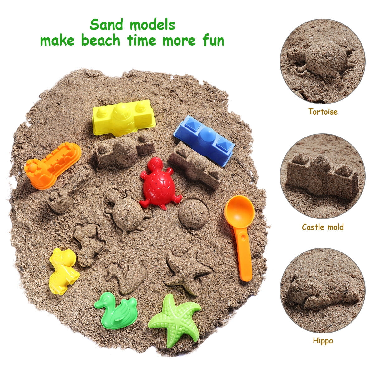 Alasum Safe Toy 90 pcs Sand Castle molds Kids Stencils Castle Building Mold  Beach Fun Mold Space Suite Child Unleash Creativity - Yahoo Shopping