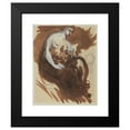thumbnail image 2 of Pierre Puvis de Chavannes 15x18 Black Modern Framed Museum Art Print Titled - Sleep, Assise Woman (1867), 2 of 5