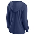 thumbnail image 3 of Women's Fanatics College Navy Seattle Seahawks Jumper V-Neck Pullover Hoodie, 3 of 3