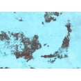 thumbnail image 1 of Ahgly Company Indoor Rectangle Abstract Light Blue Modern Area Rugs, 2' x 3', 1 of 4
