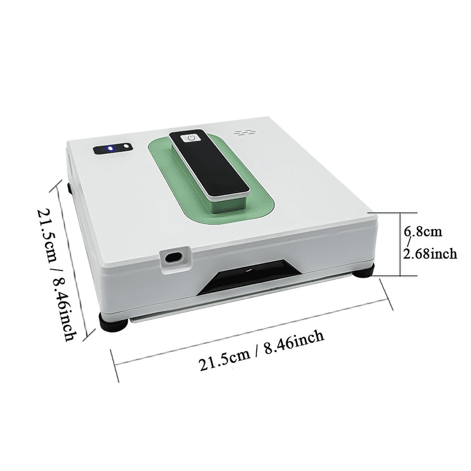 Window Cleaning Robot Dual Water Sprayer,  Anti-Falling High Suction Smart Window Cleaner Vacuum for Interior/Exterior Highrise Windows Tuya APP / Remote Control Voice Assistant