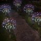thumbnail image 4 of Bewildely 2 uds lámpara de tierra 1W energía Solar lámpara de paisaje al aire libre decoración impermeable luz de camino de jardín Iluminación navideña, 4 of 6