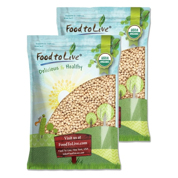 Organic Blanched Hazelnuts, 16 Pounds — Non-GMO, Vegan, Raw, Kosher— by Food to Live