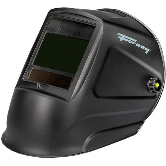 Forney  Pro Series Auto-Darkening Variable Shade Welding Helmet, Matte Black