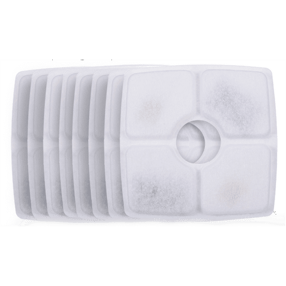 Yeacher Cat Water Fountain Filters Replacement Filters for Cat Water Fountain 8PCS