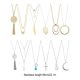 thumbnail image 5 of Sonducket Conjunto de collar de moda Collares de estilo simple universal para mujer Conjunto 1 Ropa, zapatos y accesorios Miscelánea conjunto 7 Sonducket AP009286-07, 5 of 6