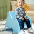 thumbnail image 3 of Small Stool Home Stool Mini Chair Backrest Stool Stackable Stool Low Plastic Living Room Stool， Small Durable Chair Decoration, 3 of 5