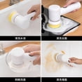 thumbnail image 2 of ACDANC Bathtub Scrubber,Electric Cleaning Floor Scrubber,Cordless Design Power Scrubber,Gray, 2 of 5