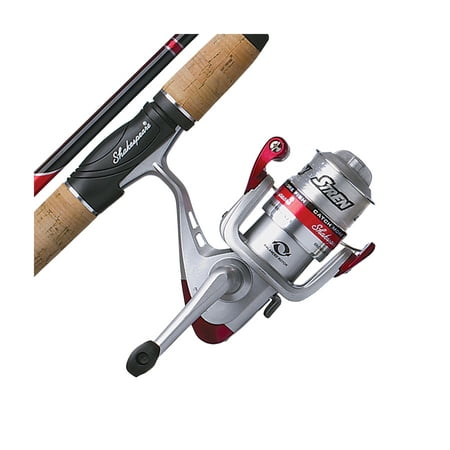 Shakespeare Catch More Fish Bass Spinning Reel and Fishing Rod (Best Rod And Reel For Striped Bass Fishing)