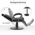 thumbnail image 3 of BarberPub All Purpose Barber Chair With Heavy&nbsp;Duty Pump,Reclining&nbsp;Adjustable Swivel Hair&nbsp;Styling Spa&Salon Chair for Hair Stylist, Home Salon,Barbershop 9502, 3 of 9