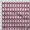 thumbnail image 3 of oneOone Cotton Poplin Fabric Chevron Ikat Print Fabric By Yard 42 Inch Wide, 3 of 4