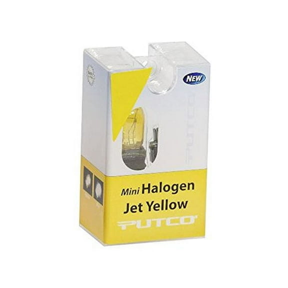 Putco 213157Y Mini-Halogen Bulb - Jet Yellow - 3157 (Pair)