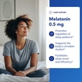 thumbnail image 5 of Pure Encapsulations Melatonin 0.5 mg - Natural Sleep Helper for Bedtime - Regulates Sleep-Wake Cycle - 0.5 mg Melatonin - Vegan & Non-GMO - 180 Capsules, 5 of 10