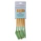 thumbnail image 2 of JUEGO DE 5 UTENSILIOS DE SILICONA COLOR VERDE CON MANGO DE MADERA 39787, 2 of 3