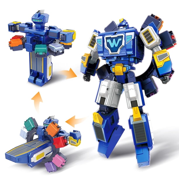 Aeronave Toy Super Wings Transforming World 3 en 1 de 25 cm