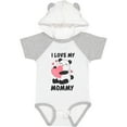 thumbnail image 3 of Inktastic I Love My Mommy with Panda Illustration Boys or Girls Baby Bodysuit, 3 of 5