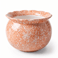 thumbnail image 6 of EFISPSS Hand-Patted Glaze Self Watering Ceramic Planter with Inner Clay Pot, 6 Inch Terracotta Orange African Violet Pots, Indoor Herb & Plant Pot, Home Decor, 6 of 8