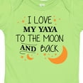 thumbnail image 4 of Inktastic I Love My Yaya to the Moon and Back Boys or Girls Baby Bodysuit, 4 of 5