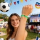thumbnail image 5 of Bandera Mundial de Fútbol 2026 Pulsera de silicona para aficionados USA Canadá México Regalo de recuerdo, 5 of 6