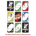 thumbnail image 5 of UNO Remix Card Game for Kids, Adults & Family Night with Customizable Options & Write-On Cards, 5 of 7