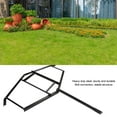 thumbnail image 3 of Drag Driveway Grader, Lawn Leveling Rake 74 Inch Bolt Connection Adjustable Spacing  for ATV UTV Garden Trailer Mower, 3 of 7