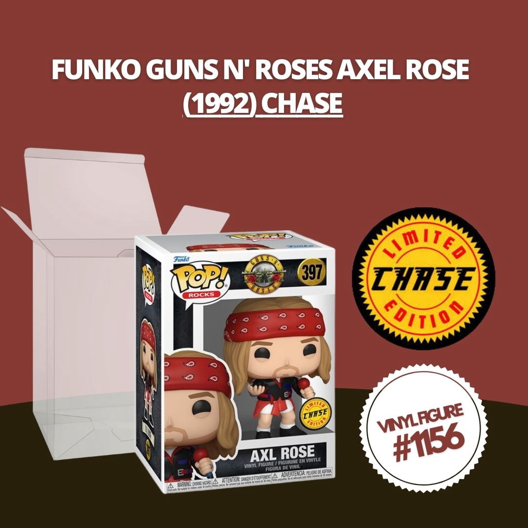 Funko Pop! Rocks Guns N Roses: Axl Rose - Chase Ltd Edition