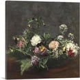 thumbnail image 1 of ARTCANVAS Flower 1872 Canvas Art Print by Henri Fantin-Latour - Size: 18" x 18" (1.50" Deep), 1 of 9