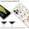 thumbnail image 5 of Moon Stars Snakes Case Compatible with iPhone 11 Pro,Unique Art Design TPU Bumper Cover Case, 5 of 5