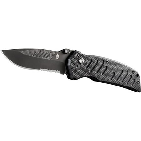 Gerber Swagger Serrated Edge Assisted Open Clip Folding Knife