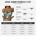 thumbnail image 2 of Sports Bra For Women, Hawaiian Style Giraffei Sports Bras For Women High Support, Workout Tank Tops Woman With Removable Cups, 2 of 8