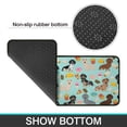 thumbnail image 6 of Dachshund Dog and Pizza Kitchen Rugs Sets Of 2,Anti Fatigue Kitchen Mat Rugs Non Slip Washable,Decorative Kitchen Floor Mats for Kitchen,Sink,Laundry,17"X30"+17"X47", 6 of 7