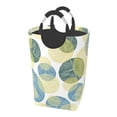 thumbnail image 2 of YFYANG 50L Foldable Laundry Hamper, Waterproof Oxford Fabric Circular Line Graffiti Laundry Bag Laundry Baskets, 2 of 6