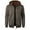 Coffee, variant on Men's Lightweight Track Jacket Slim Fit Zip Up Hoodie Thermal Winter Warm Casual Active Coat for Outdoor