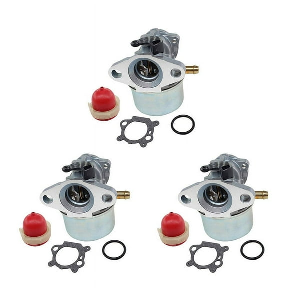 3X Mowers Carburetor for Engine 799868 498254 497347 497314 498170 4Hp 5Hp 6Hp 6.75Hp 6.5Hp 7Hp