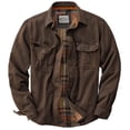 thumbnail image 1 of KIHOUT - Abrigo informal de manga larga con bolsillos tipo cargo, para otoño e invierno, tallas grandes, para hombre, tallas S-5XL, 1 of 2