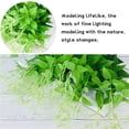 thumbnail image 3 of 15-branch Artificial Leaves Bouquet Wedding Simulation Plant Home Office Table Decor Fake Leaves, 3 of 8