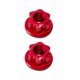 thumbnail image 2 of 2 Uds Tuercas de Eje de Cubo de Rueda de Bicicleta Cuerda de Bicicleta M10 Tuerca Hardware Reemplazo de Cubo de Bicicleta Tuercas de Bicicleta Eje Tra rojo, 2 of 8