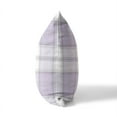 thumbnail image 4 of Bully Plaid Purple Throw Pillow, 4 of 4