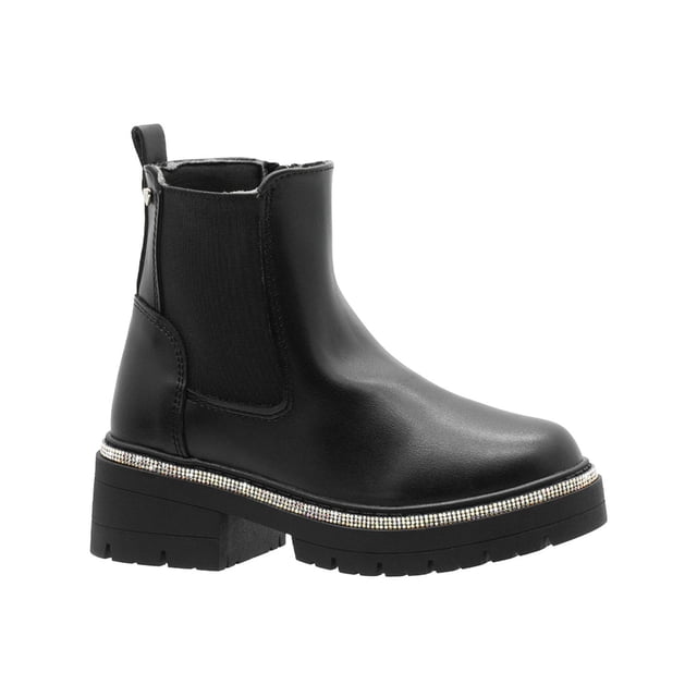 Botas Para Niña Bambino® Color Negro Suela Ancha 18-23 negro 21