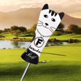 thumbnail image 4 of Funda para palos de golf Sunnimix Con forro de felpa impermeable Negro Blanco M, 4 of 8
