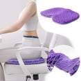 thumbnail image 2 of Purple Gel Seat Cushion, Honeycomb Breathable Cooling Chair Cushion for Office, Car, Wheelchair, Portable Travel Seat Cushion Pressure Relief for Long Sitting 7.72*15.75*1.57 Inch, 2 of 5