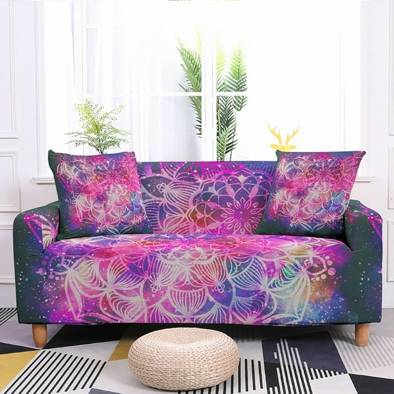 Elastic Sofa Cover for Living Room Big Sofas Stretch Slipcovers Sectional Mandala Armchair Home ration Cushion Cover