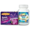 Centrum Kids + Emergen-C Kidz Multivitamin and Vitamin C Bundle (Grape Flavor)