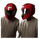 thumbnail image 3 of Casco De Motocicleta Bloosom  Gafas De Doble Visera Modular Abatible Rojo L, 3 of 4