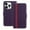 Purple, variant on Allytechgroup Flip Wallet Phone Case for iPhone 16 Pro, RFID Blocking PU Leather Built-in Credit Card Slot Stand Shockproof Full Body Protective for iPhone 16 Pro, Red