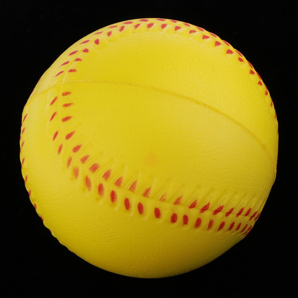 Practice Trainning Base Ball Softball Baseball  PU Polyurethane Elastic Ball 